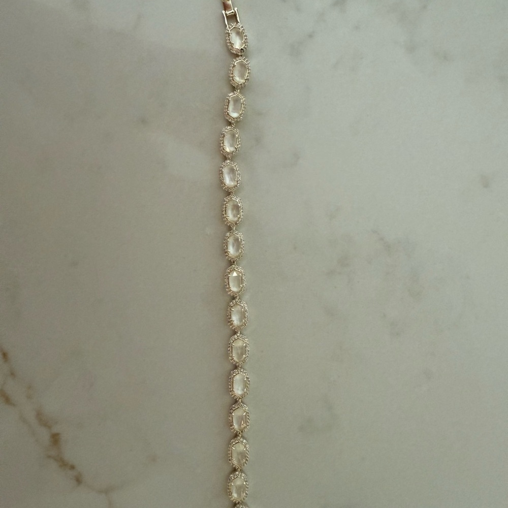 Kendra Scott tennis bracelet from bridal collection